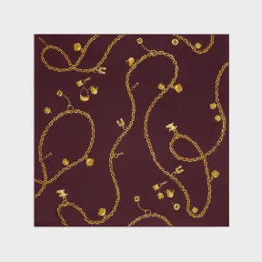 思琳/Celine 斜纹桑蚕丝头巾 2AWB6166W.38NO