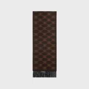 思琳/Celine 男士 TRIOMPHE山羊绒围巾 2AWU4254U.38TO.TU