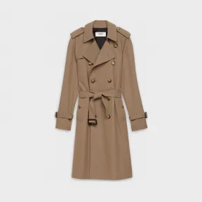 思琳/Celine 男士 羊毛棉质混纺经典风衣 2M037984C.02CM