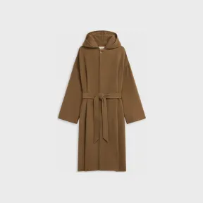 思琳/Celine 女士 柔软羊绒浴袍大衣 - 驼色 2M418412F.02CM