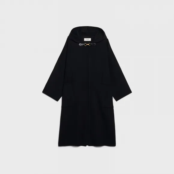 思琳/Celine 双面山羊绒连帽呢斗篷 2M8586700.38NO.M