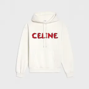 思琳/Celine 男士 水钻棉质抓绒连帽衫 2Y88B670Q.01AG.L