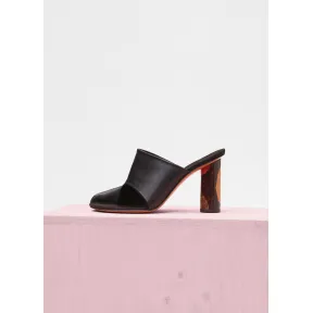 思琳/Celine  Pirate Nappa小羊皮和Ayers水蛇皮穆勒鞋 322234APIC.38NO