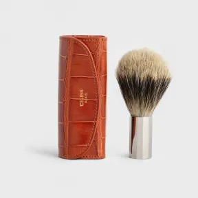 思琳/Celine 男士 鳄鱼皮革黄铜修面刷 4M0164AB4.04LU