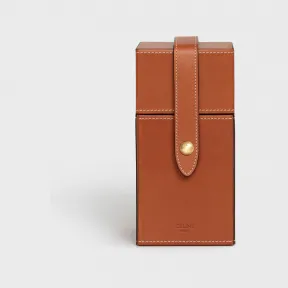 思琳/Celine 女士 天然小牛皮香水盒，可装1瓶200毫升香水 - 黄褐色 4M0223AB7.04LU