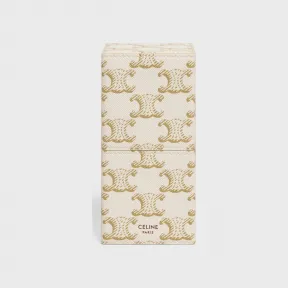 思琳/Celine 女士 Triomphe帆布香水盒，可放置1瓶100毫升香水 - 纯白色 4M0232AB6.01BC