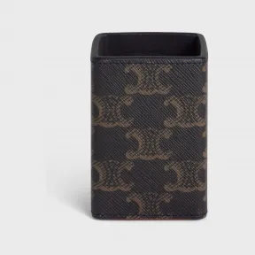 思琳/Celine 女士 标志印花牛皮革100毫升香水盒 4M0682DIY.04LU