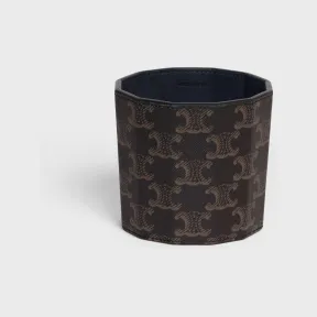 思琳/Celine 女士 标志印花牛皮革蜡烛盒 4M0872DPF.04LU