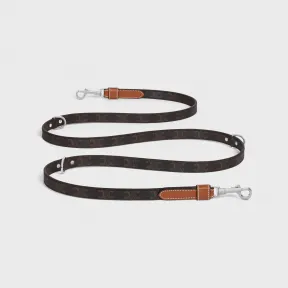 思琳/Celine 女士 可调节标志印花牛皮革牵引绳 4M1212EAV.04LI