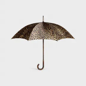 思琳/Celine 女士 豹纹印花织物雨伞 4M2132AGS.02NC