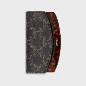 思琳/Celine 女士 标志印花弧形发梳 4M2242DPH.04BT