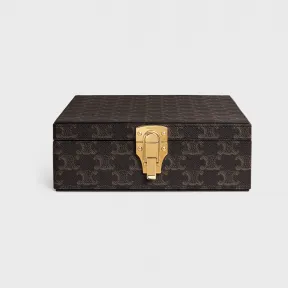 思琳/Celine 小号标志印花牛皮革文具盒 4M2952AHE.04LU