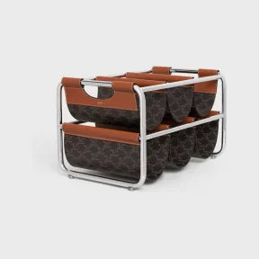 思琳/Celine 标志印花和精钢酒架 4M3222AKG.04LI