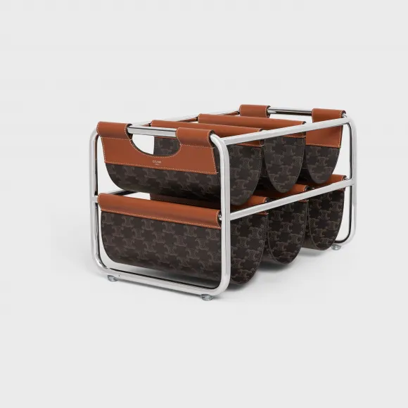 思琳/Celine 标志印花和精钢酒架 4M3222AKG.04LI