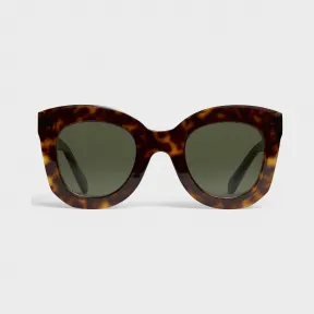 思琳/Celine 女士 醋酸纤维蝴蝶形太阳眼镜 4S005CPLB.19HD