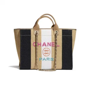 香奈儿/Chanel 米色、黑与象牙白. 购物包 A66941_B01940_N5447