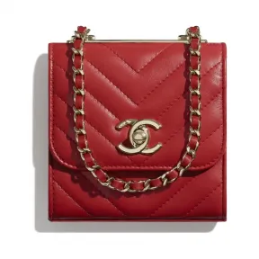 香奈儿/Chanel 红. 链子小包 A81633_Y83366_N4855