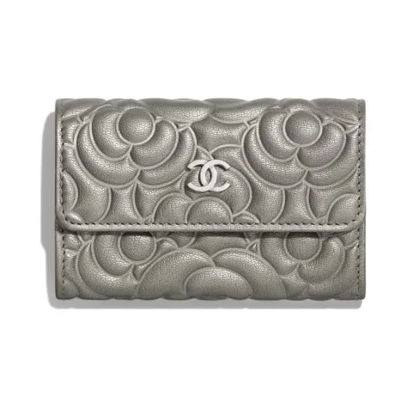 香奈儿/Chanel 银. 口盖卡套 A81937_B01132_N4878