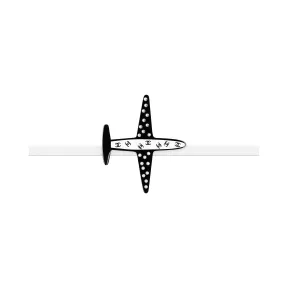 香奈儿/Chanel 银、黑、白与珍珠白 胸针 A89221_Y20702_Z5090