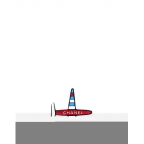 香奈儿/Chanel 银、黑、红与白 胸针 A89222_Y02018_Z5088