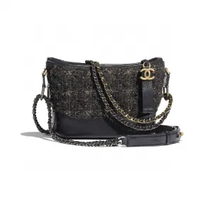 香奈儿/Chanel 灰、金与银. 香奈儿GABRIELLE小号流浪包 A91810_B01546_N5231