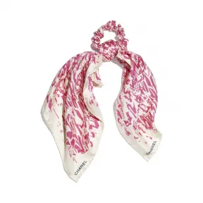 香奈儿/Chanel 发饰  真丝斜纹布  粉红与乳白 AA7390-B04923-NB169