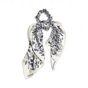 香奈儿/Chanel 发饰  真丝斜纹布  海军蓝与白 AA7390-B04923-NB174