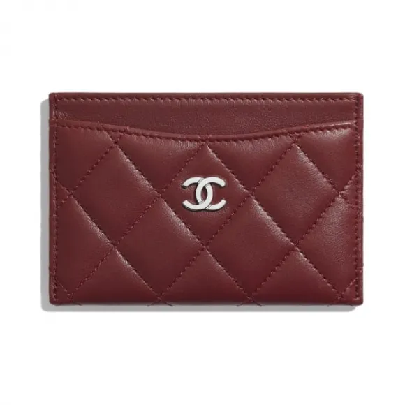 香奈儿/Chanel 酒红. 经典卡套 AP0213_Y01480_N4859