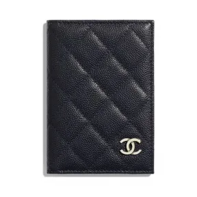 香奈儿/Chanel 海军蓝. 经典卡套 AP0215_Y33352_N4858