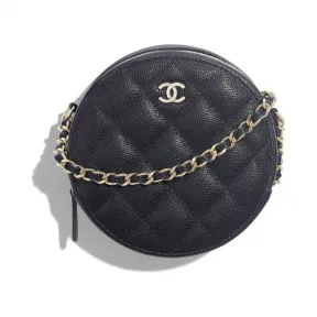 香奈儿/Chanel 海军蓝. 经典链条晚宴包 AP0245_Y33352_N4858