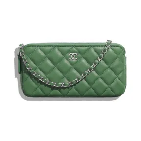 香奈儿/Chanel 绿. 经典链条晚宴包 AP0248_Y01480_N4856