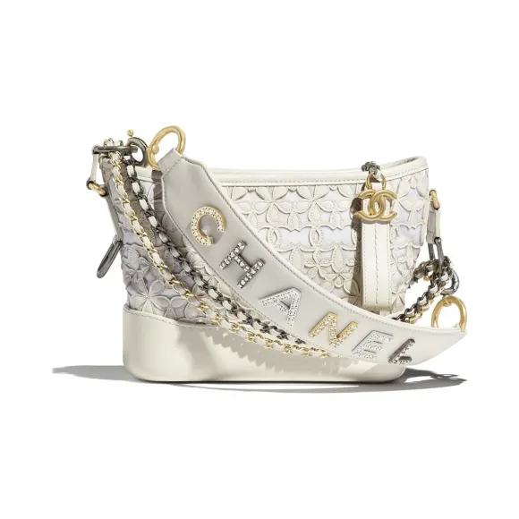 香奈儿/Chanel 白. 香奈儿GABRIELLE小号流浪包 AS0865_B01554_10601