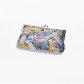 香奈儿/Chanel 晚宴包 刺绣金属质感网纱、珍珠与钌色金属 银与多色 AS4651B15065NT665