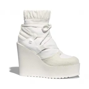 香奈儿/Chanel 白与象牙白. 系带鞋 G35303_Y52758_C2752