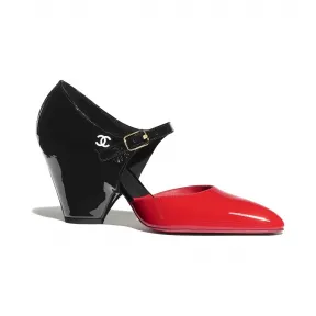 香奈儿/Chanel 红与黑. 淑女鞋 G35426_X51282_C0924