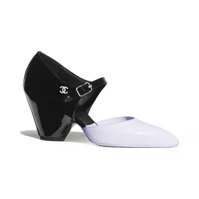 香奈儿/Chanel 黑与紫. 淑女鞋 G35426_X51282_K2024