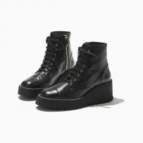 香奈儿/Chanel 军靴 - 小羊皮 黑 G45388X0100094305