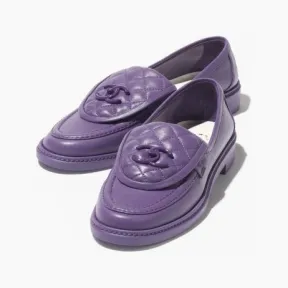 香奈儿/Chanel 平底便鞋 - 羊皮革 紫 G45474B15482NT971