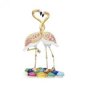 尚美/Chaumet “Tresors d'Afrique” 非域珍藏系列 “狂野生灵”主题胸针 083444