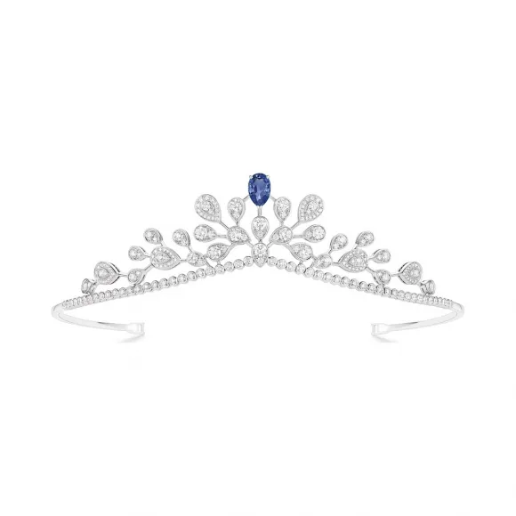 尚美/Chaumet Joséphine 加冕·爱系列 鹭羽·冠冕主题钻冕 白金 - 083571