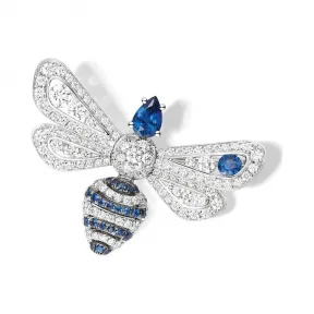 尚美/Chaumet Abeille 系列胸针 白金 - 084447
