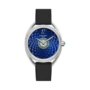 尚美/Chaumet CHAUMET Liens缘系•一生系列 光•缘主题大明火珐琅 腕间珍宝 白金 - W23175-31BM