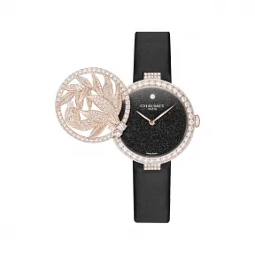 尚美/Chaumet Laurier系列中号隐藏式腕间珍宝 玫瑰金 - W84675-001M