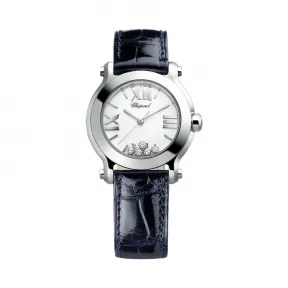 萧邦/Chopard Happy Diamonds系列 石英机芯 精钢 女表 278509-3001