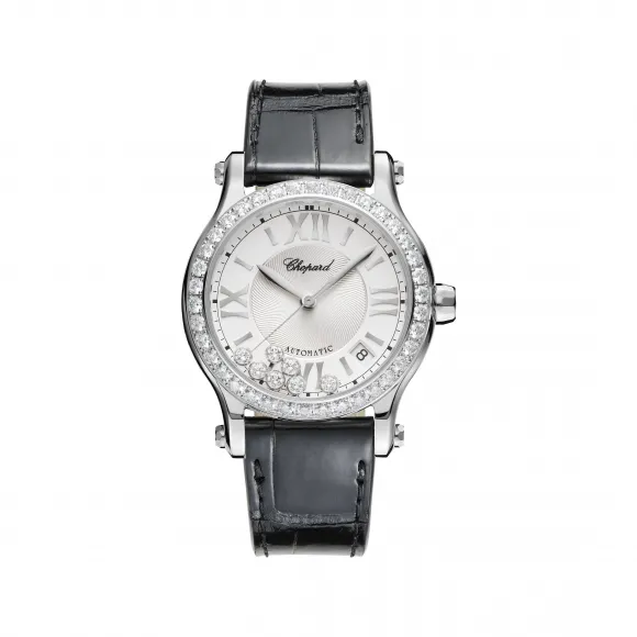 萧邦/Chopard Happy Diamonds系列 自动机械机芯 精钢 女表 278559-3003