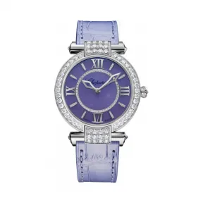 萧邦/Chopard Imperiale系列 自动机械机芯 18k白金镶钻 女表 384242-1010