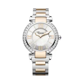 萧邦/Chopard Imperiale系列 自动机械机芯 精钢镶钻，18k玫瑰金 女表 388531-6004