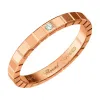 萧邦/Chopard Buy Online Ice Cube Rose Gold Diamond Ring Size 52 827702-5068