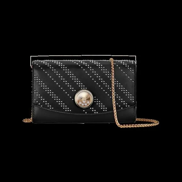 萧邦/Chopard 黑色 小牛皮 链条包 95000-1000