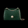 萧邦/Chopard HAPPY肩包 绿色绗缝小牛皮 | 95000-1003